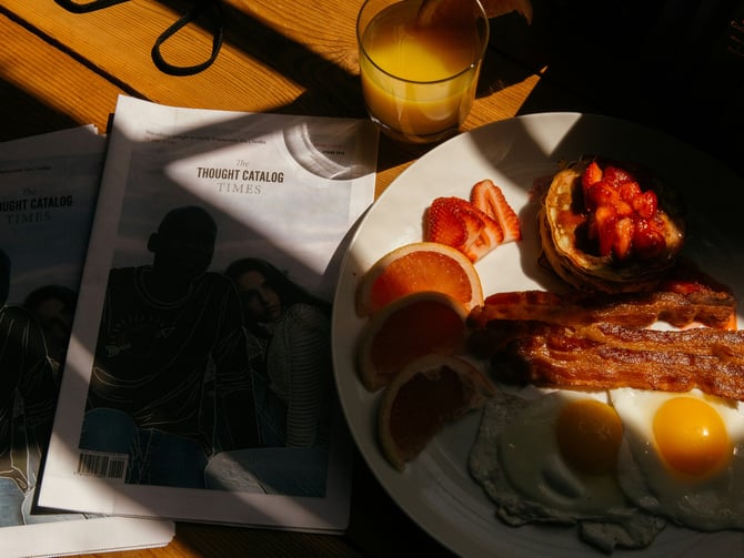 DeLuca's breakfast